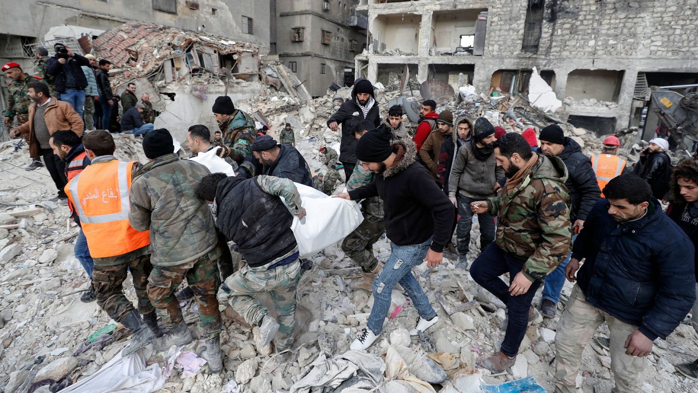 تلفات زلزله در ترکیه و سوریه از ۲۰ هزار تن گذشت