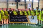 قهرمانی تیم هندبال پیشکسوتان بوشهر با حمایت سمندیس